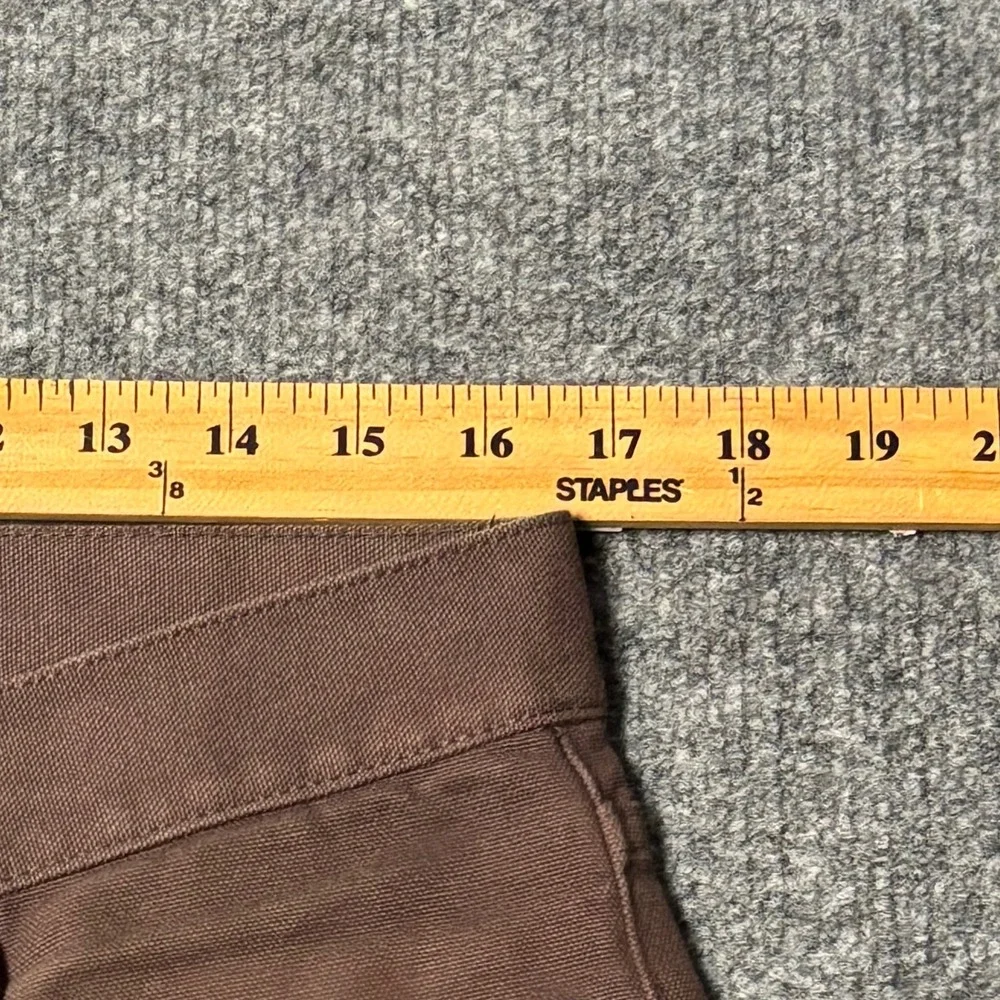 Sid Mashburn Mens Brown 33x30 Cotton Canvas 5-Pocket Pants Button Fly - Picture 8 of 12
